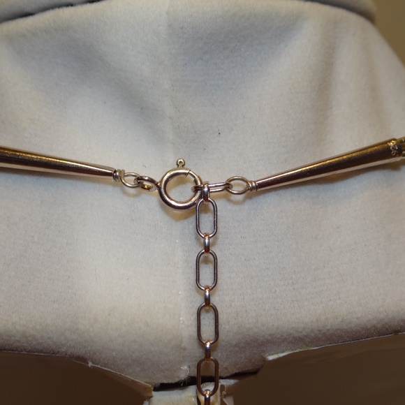 CP 17-21" Liquid Silver Turquoise Necklace - Picture 4 of 8